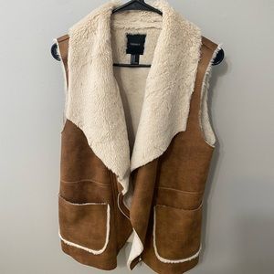 Forever 21 Faux Fur Vest